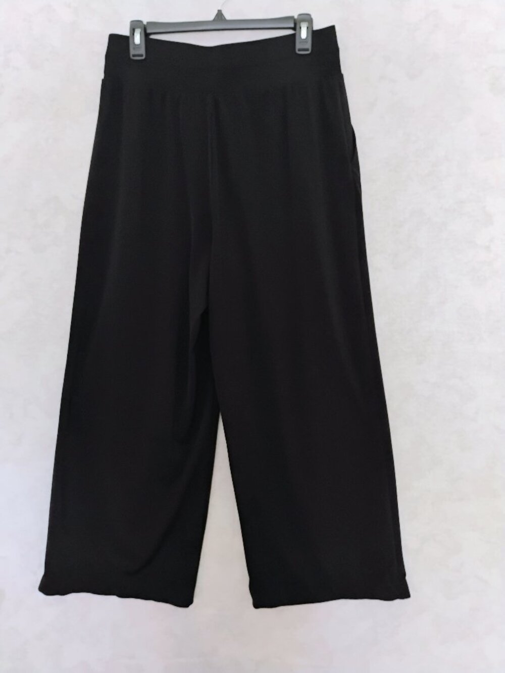 Lou & Grey Black Wide Leg Pants, Large
